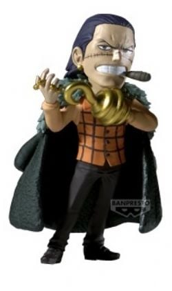 ONE PIECE -  FIGURINE RIVAL - CROCODILE (7 CM) -  WORLD COLLECTABLE FIGURE A