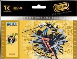 ONE PIECE -  GOLDEN TICKET BROOK