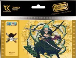 ONE PIECE -  GOLDEN TICKET ZORO