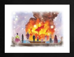 ONE PIECE -  IMAGE ENCADRÉE - 