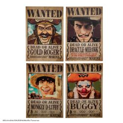 ONE PIECE -  LOT DE 4 AIMANTS 