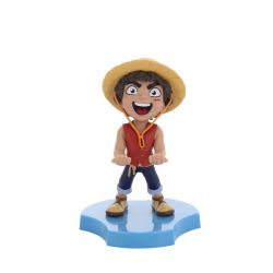 ONE PIECE -  MINI SUPPORT DE LUFFY POUR TÉLÉPHONE ET ÉCOUTEURS - NETFLIX LIVE ACTION -  CABLE GUYS