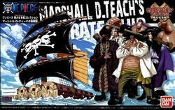 ONE PIECE -  NAVIRE PIRATE DE MARSHALL D. TEACH -  GRAND SHIP COLLECTION 11