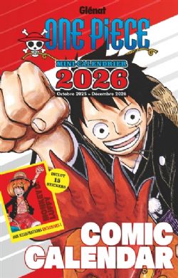 ONE PIECE -  ONE PIECE : MINI-CALENDRIER 2026 (FRANÇAIS)