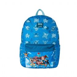ONE PIECE -  SAC À DOS NYLON JOLLY ROGER D'ÉQUIPAGE -  LOUNGEFLY