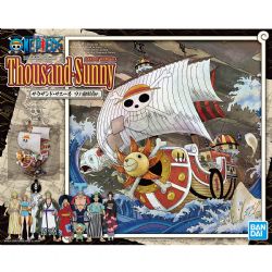 ONE PIECE -  THOUSAND SUNNY - VERSION LAND OF WANO -  SAILING SHIP COLLECTION