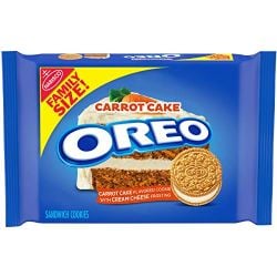 OREO -  OREO CARROT CAKE SANDWICH COOKIES - FORMAT FAMILLE (482 G)