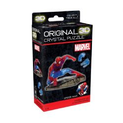 ORIGINAL 3D CRYSTAL PUZZLE -  MARVEL - SPIDER-MAN (33 PIÈCES) -  MARVEL