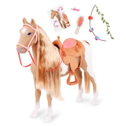 OUR GENERATION -  CHEVAL OG - PALOMINO CRINIÈRE À COIFFER
