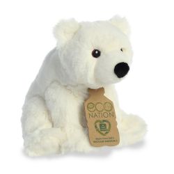 OURS POLAIRE (30 CM) -  ECO NATION