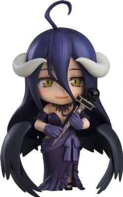 OVERLORD -  FIGURINE D'ALBEDO - ROBE MAUBE -  NENDOROID 2604