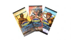 OVERPOWER -  PAQUET BOOSTER (ANGLAIS) (P17/B36) -  EDGAR RICE BURROUGHS AND THE WORLD LEGENDS