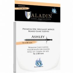 PALADIN CARD PROTECTION -  ASHLEY - 76 X 88 MM (55) -  PREMIUM EPIC SPECIALIST MINUS