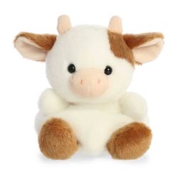 PALM PALS -  CAROLINE LA VACHE BRUNE ET BLANCHE (12 CM)