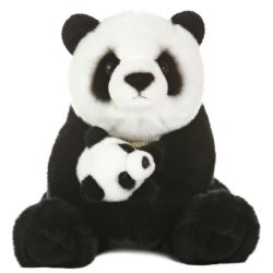 PANDA ET BÉBÉ (38 CM) -  MIYONI