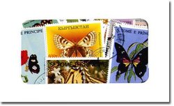PAPILLONS -  100 DIFFÉRENTS TIMBRES - PAPILLONS