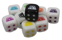 PARANOIA -  SECURITY CLEARANCE DICE PACK (ANGLAIS)