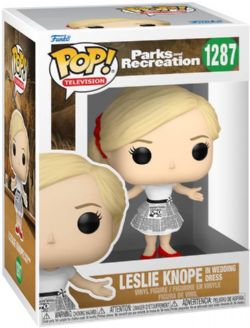 PARKS AND RECREATION -  FIGURINE POP! EN VINYLE DE LESLIE KNOPE - MARIAGE (10 CM) 1287