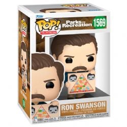 PARKS AND RECREATION -  FIGURINE POP! EN VINYLE DE RON SWANSON (10 CM) 1569