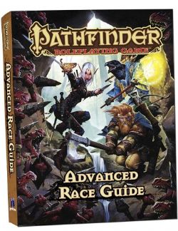 PATHFINDER 1E -  ADVANCED RACE GUIDE - POCKET EDITION (ANGLAIS) -  LIVRE DE RÈGLE