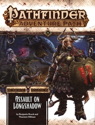 PATHFINDER 1E -  IRONFANG INVASION 3: ASSAULT ON LONGSHADOW (ANGLAIS) -  ADVENTURE PATH 03