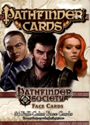 PATHFINDER 1ST -  PATHFINDER SOCIETY - FACE CARDS (54 CARDS) -  ACCESSOIRE