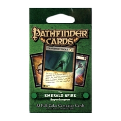 PATHFINDER 1ST -  THE EMERALD SPIRE SUPERDUNGEON - CAMPAIGN CARDS (53 CARDS) -  ACCESSOIRE