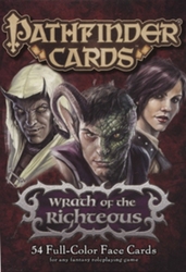 PATHFINDER 1ST -  WRATH OF THE RIGHTEOUS - FACE CARDS (54 CARDS) -  ACCESSOIRE WRATH OF THE RIGHTEOUS
