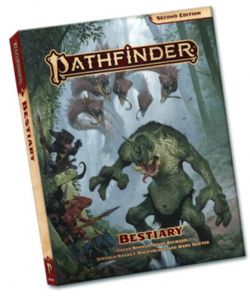 PATHFINDER 2E -  BESTIARY ÉDITION DE POCHE (ANGLAIS) -  LIVRE DE RÈGLE