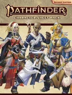 PATHFINDER 2E -  CHARACTER SHEET PACK (ANGLAIS) -  ACCESSOIRE