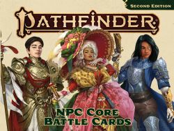 PATHFINDER 2E -  NPC CORE BATTLE CARDS (ANGLAIS) -  ACCESSOIRE CARTES