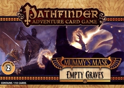PATHFINDER ADVENTURE CARD GAME -  EMPTY GRAVES (ANGLAIS) -  MUMMY'S MASK