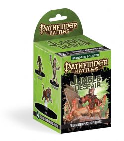 PATHFINDER BATTLE: BOOSTER PACK -  JUNGLE OF DESPAIR - 4 FIGURINES DE COLLECTION -  BOOSTER PACK