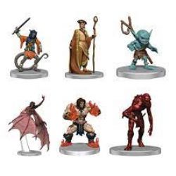 PATHFINDER BATTLE: FIGURINES PEINTES -  BOX SET - FIST OF THE RUBY PHOENIX - DANGER ISLAND DENIZENS -  FIGURINE JDR