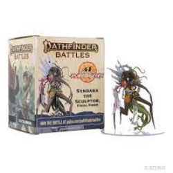PATHFINDER BATTLE: FIGURINES PEINTES -  BOX SET - FIST OF THE RUBY PHOENIX - SYNDARA THE SCULPTOR, FINAL FORM -  FIGURINE JDR
