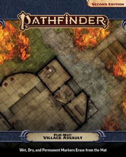 PATHFINDER -  FLIP-MAT - VILLAGE ASSAULT -  FLIP-MAT