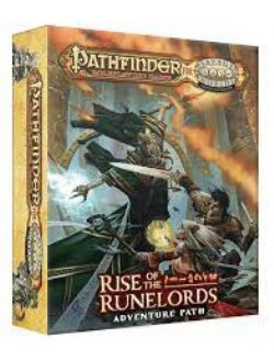 PATHFINDER FOR SAVAGE WORLDS -  RISE OF THE RUNELORD (ANGLAIS) -  ADVENTURE PATH SW