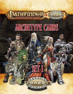 PATHFINDER FOR SAVAGE WORLDS -  SET 1 (ANGLAIS) -  ARCHETYPE CARDS