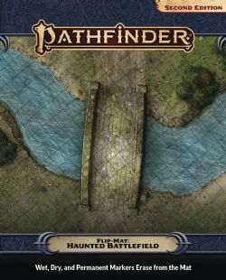 PATHFINDER -  HAUNTED BATTLEFIELD -  FLIP-MAT