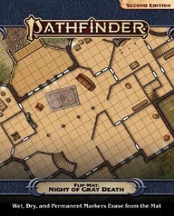 PATHFINDER -  NIGHT OF THE GRAY DEATH -  FLIP-MAT
