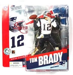 PATRIOTS DE LA NOUVELLE ANGLETERRE -  TOM BRADY (15 CM) VARIATION