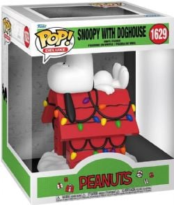 PEANUTS -  FIGURINE POP! EN VINYLE DE SNOOPY AVEC CHENIL 1629