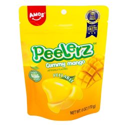 PEELERZ -  JUJUBES À LA MANGUE PELABLE  (170 G)