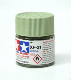PEINTURE ACRYLIQUE -  CIEL MAT (10 ML) XF-21