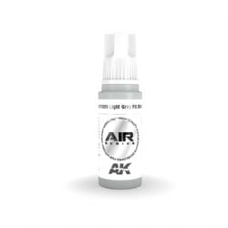 PEINTURE ACRYLIQUE -  LIGHT GREY FS (17 ML) -  AK INTERACTIVE