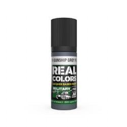 PEINTURE ACRYLIQUE -  MEDIUM GUNSHIP GREY (17 ML) -  AK INTERACTIVE REAL COLORS