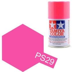 PEINTURE ACRYLIQUE -  PS-29 ROSE FLUORESCENT - 100ML -  PEINTURE EN AEROSOL PS-29