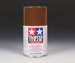 PEINTURE ACRYLIQUE -  ROUGE BRUN MAT - (100ML) -  PEINTURE EN AEROSOL TS-1