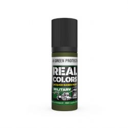 PEINTURE ACRYLIQUE -  RUSSIAN GREEN PROTECTIVE (17 ML) -  AK INTERACTIVE REAL COLORS