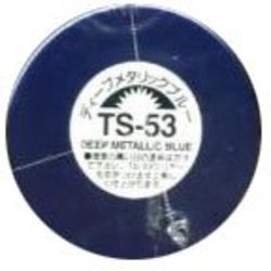 PEINTURE ACRYLIQUE -  TS-53 BLEU MÉTALLIQUE PROFOND - 100ML TS-53 -  PEINTURE EN AEROSOL TS-53